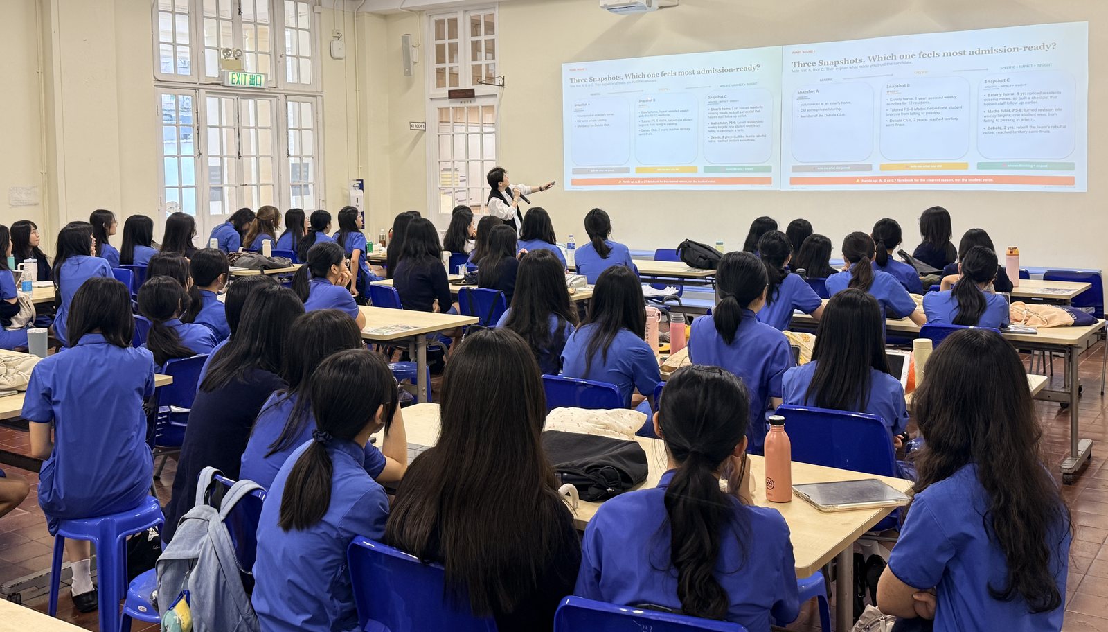 Find Your Thread career workshop at St. Stephen's Girls' College